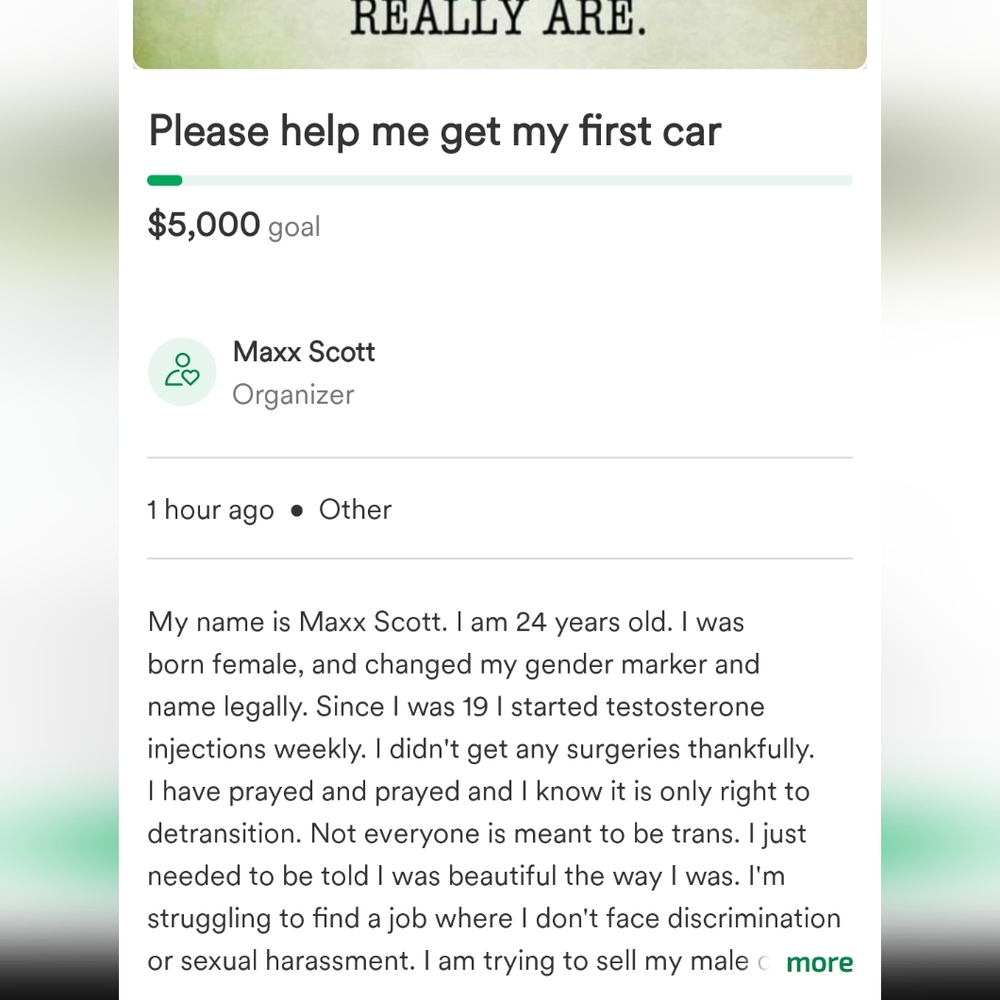 Please help donate to my GoFundMe